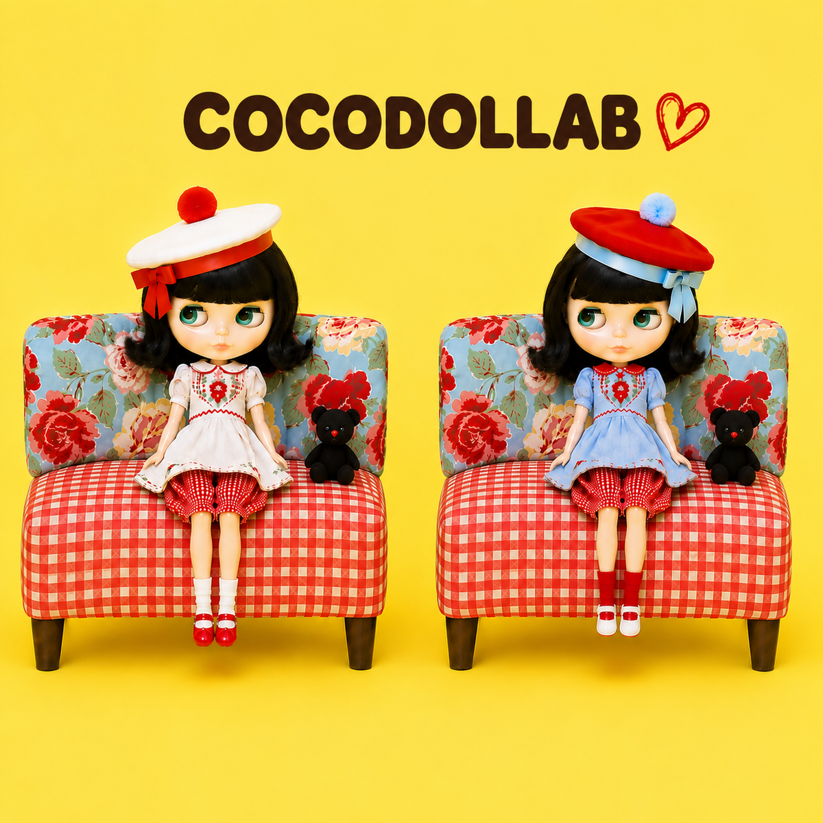 doll on chair